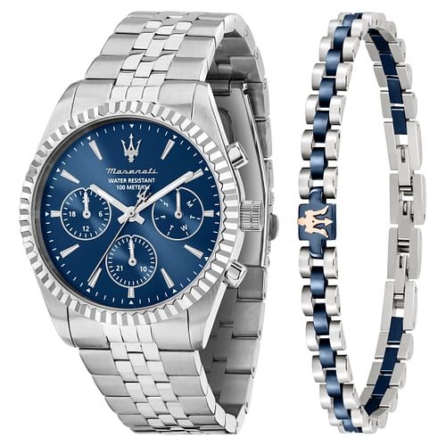Orologio Maserati Uomo Competizione in Acciaio R8853100048 - R8853100048